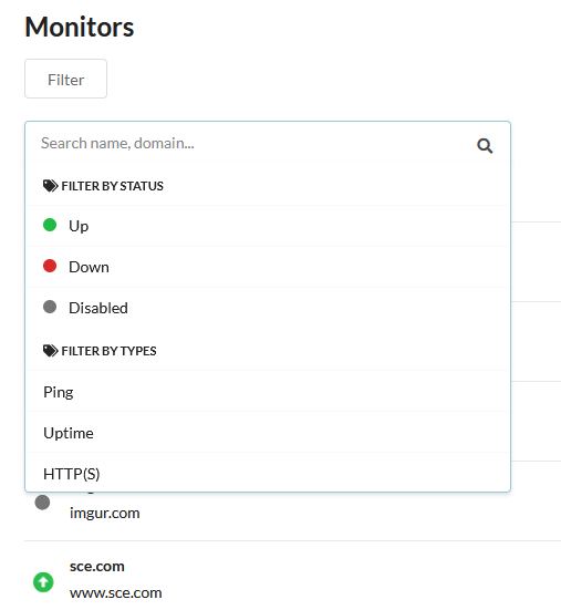 Upzilla monitors listing